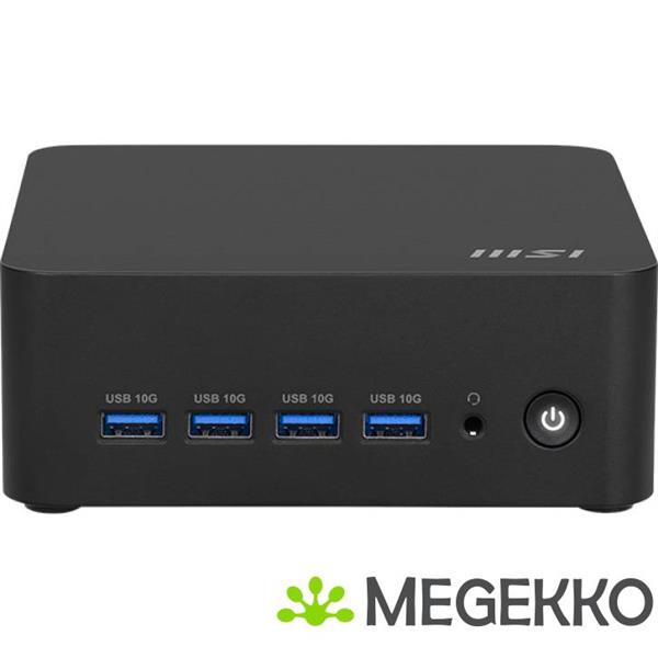 Grote foto msi cubi z ai 8m 006beu amd ryzen 7 8845hs barebone computers en software overige computers en software