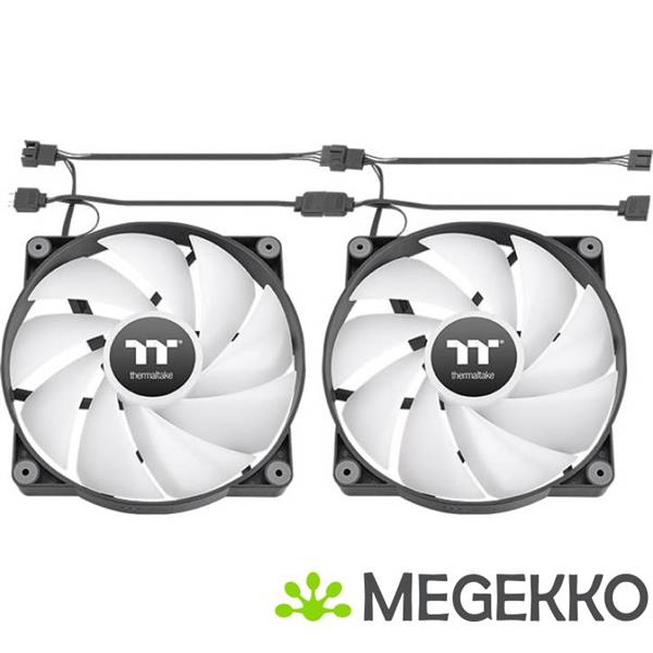 Grote foto thermaltake ct200 argb ventilator 20 cm zwart 1 stuk s computers en software overige computers en software