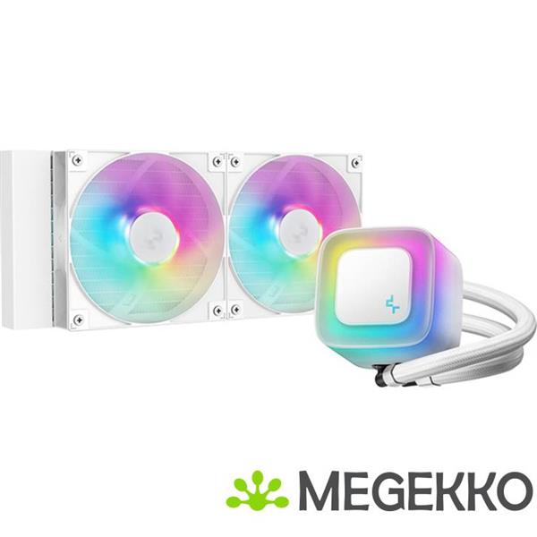 Grote foto deepcool le240 v2 white computers en software overige computers en software