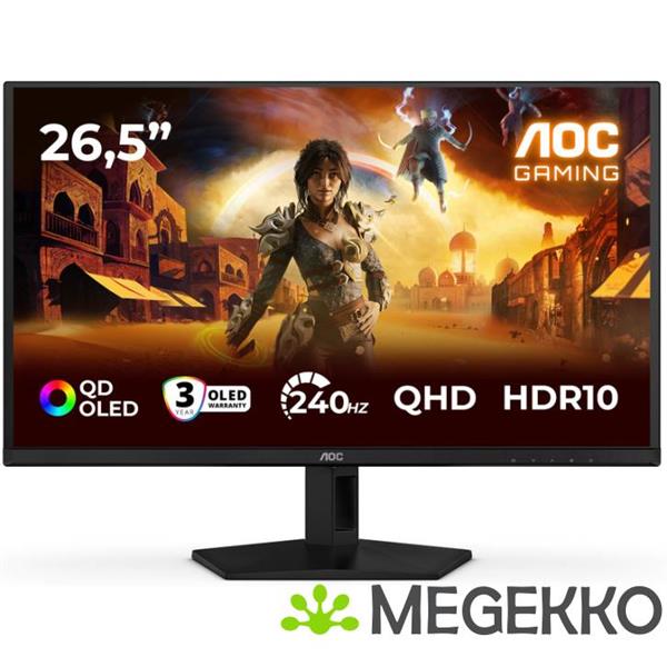 Grote foto aoc q27g41zdf 27 quad hd 240hz oled monitor computers en software overige computers en software