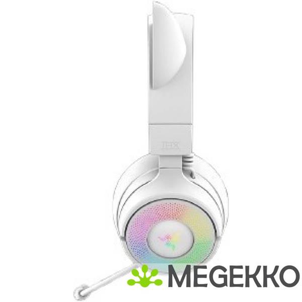 Grote foto razer kraken kitty v3 pro wit gaming headset audio tv en foto koptelefoons