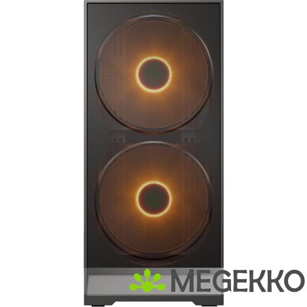 Grote foto cougar gaming airface 180 midi tower zwart computers en software behuizingen en kasten