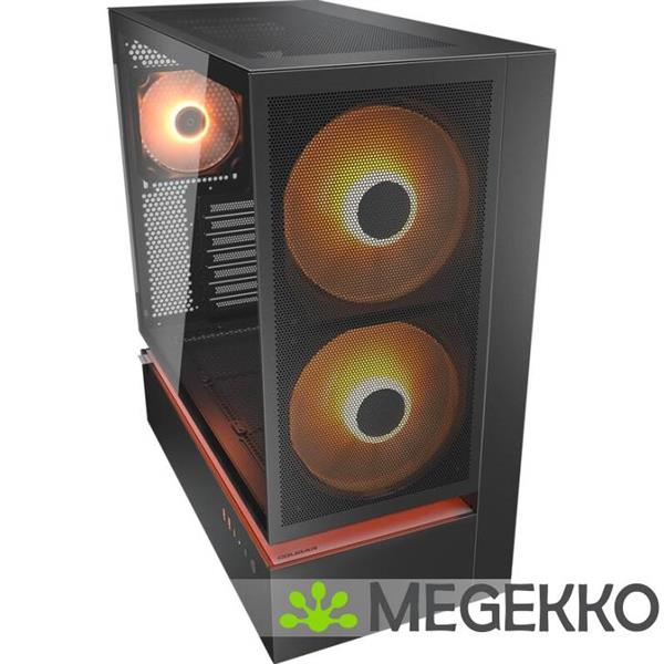 Grote foto cougar gaming cfv235 mesh midi tower zwart computers en software behuizingen en kasten