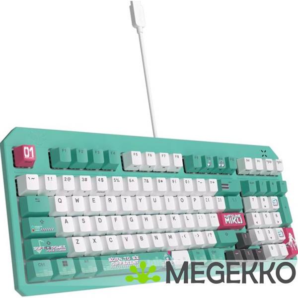 Grote foto asus tuf gaming k3 gen ii hatsune miku edition toetsenbord gamen usb meerkleurig computers en software toetsenborden