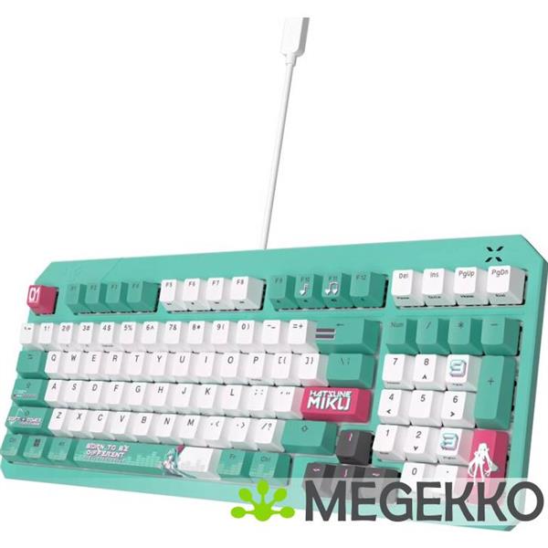 Grote foto asus tuf gaming k3 gen ii hatsune miku edition toetsenbord gamen usb meerkleurig computers en software toetsenborden