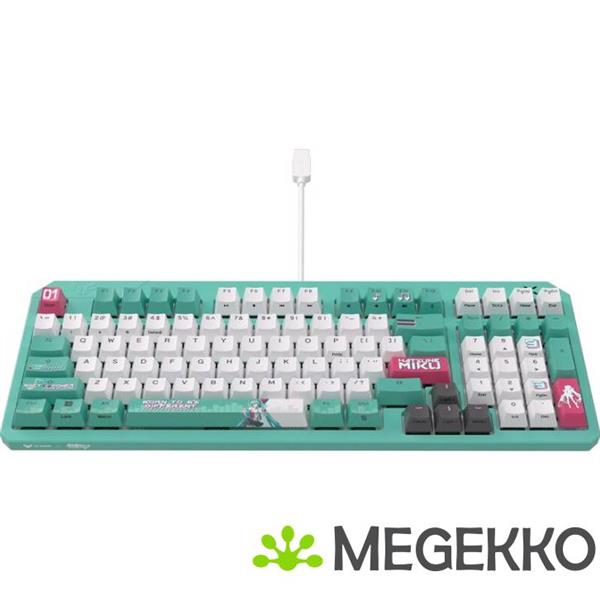 Grote foto asus tuf gaming k3 gen ii hatsune miku edition toetsenbord gamen usb meerkleurig computers en software toetsenborden