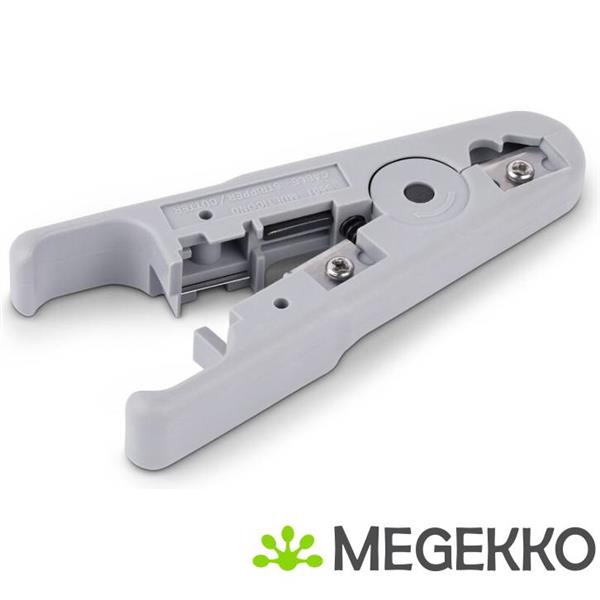 Grote foto startech.com kabelstripper en kniptang professionele striptang voor utp ftp stp coax kabels rotere computers en software overige computers en software