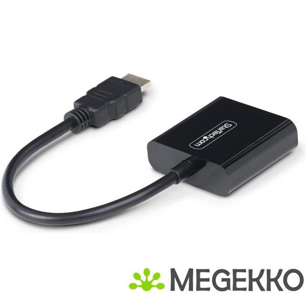 Grote foto startech.com hdmi naar vga adapter converter actieve video converter voor laptop desktop 1920x1080 computers en software overige computers en software