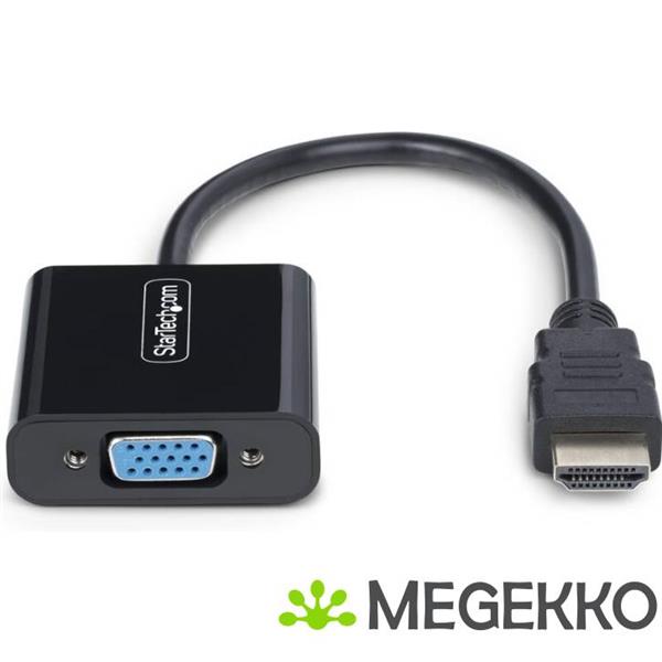 Grote foto startech.com hdmi naar vga adapter converter actieve video converter voor laptop desktop 1920x1080 computers en software overige computers en software