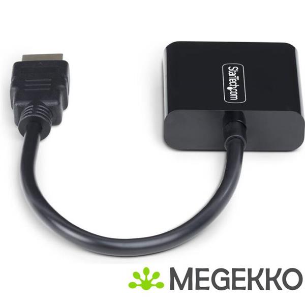 Grote foto startech.com hdmi naar vga adapter converter actieve video converter voor laptop desktop 1920x1080 computers en software overige computers en software