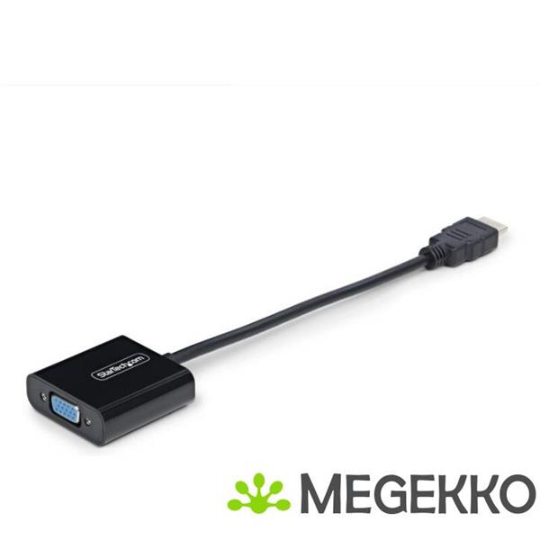 Grote foto startech.com hdmi naar vga adapter converter actieve video converter voor laptop desktop 1920x1080 computers en software overige computers en software
