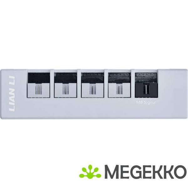 Grote foto lian li rotational shift gold 1000w white with hub computers en software overige