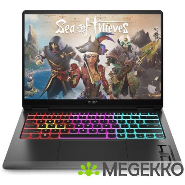 Grote foto hp omen transcend 14 fb1070nd 14 core ultra 9 rtx 5070 gaming laptop computers en software overige computers en software