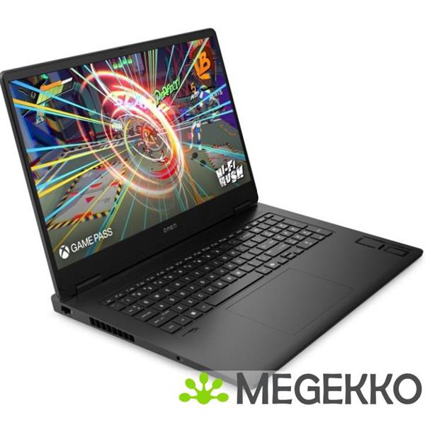 Grote foto hp omen 17 db1050nd copilot pc 17.3 amd ryzen ai 7 rtx5050 gaming laptop computers en software overige computers en software
