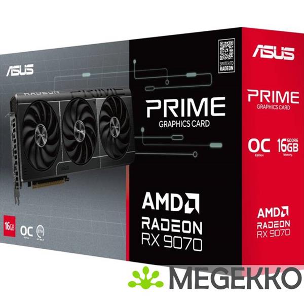 Grote foto asus prime radeon rx 9070 16gb oc evo computers en software videokaarten