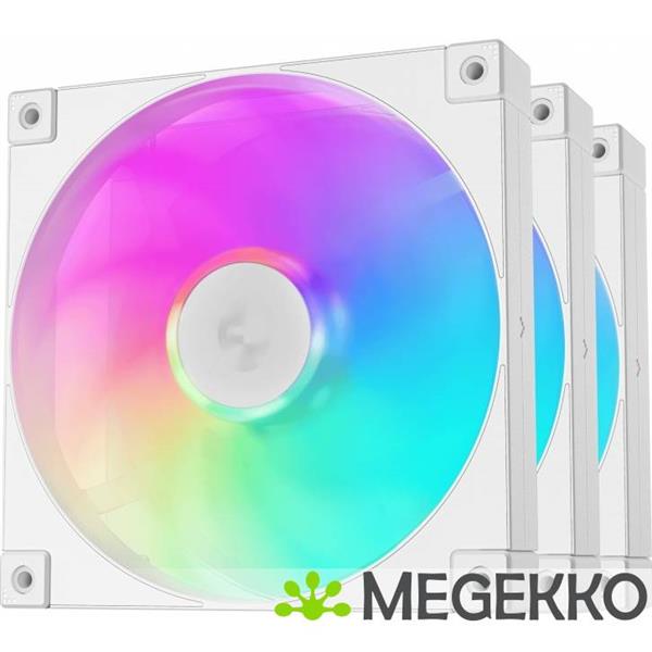 Grote foto deepcool fd14 argb wh 3in1 computers en software overige computers en software