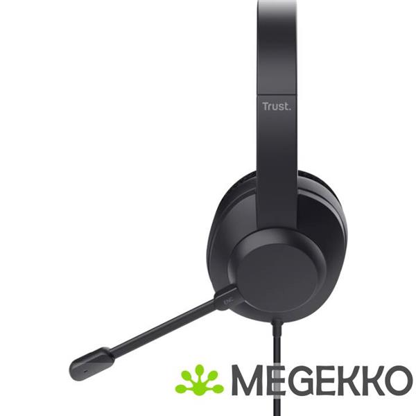 Grote foto trust ayda max usb enc headset audio tv en foto koptelefoons
