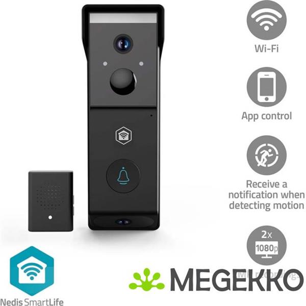 Grote foto smartlife videodeurbel wi fi batterij gevoed full hd 1080p cloud opslag optioneel micros computers en software overige computers en software