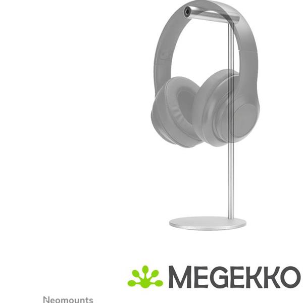 Grote foto neomounts ads11 170sl aluminium headset standaard zilver audio tv en foto koptelefoons