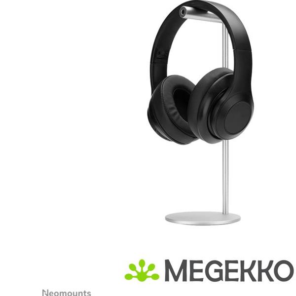 Grote foto neomounts ads11 170sl aluminium headset standaard zilver audio tv en foto koptelefoons
