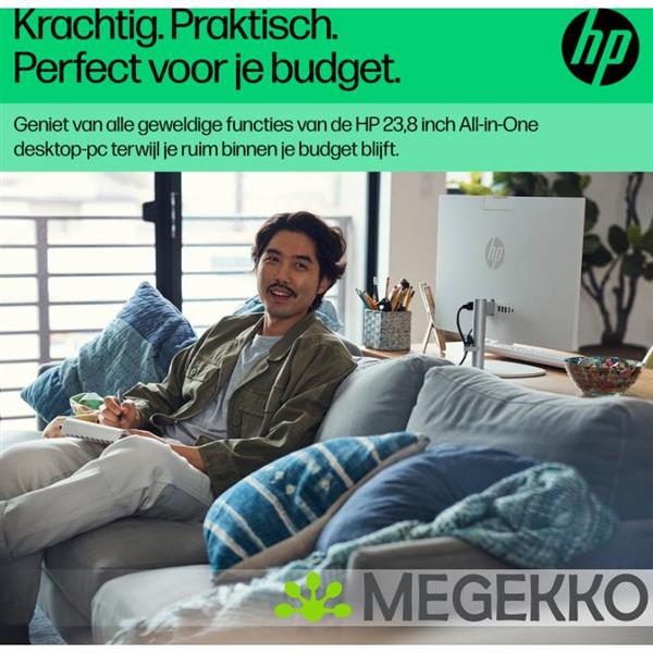Grote foto hp 24 cr0057nd 24 core i5 all in one pc computers en software overige computers en software