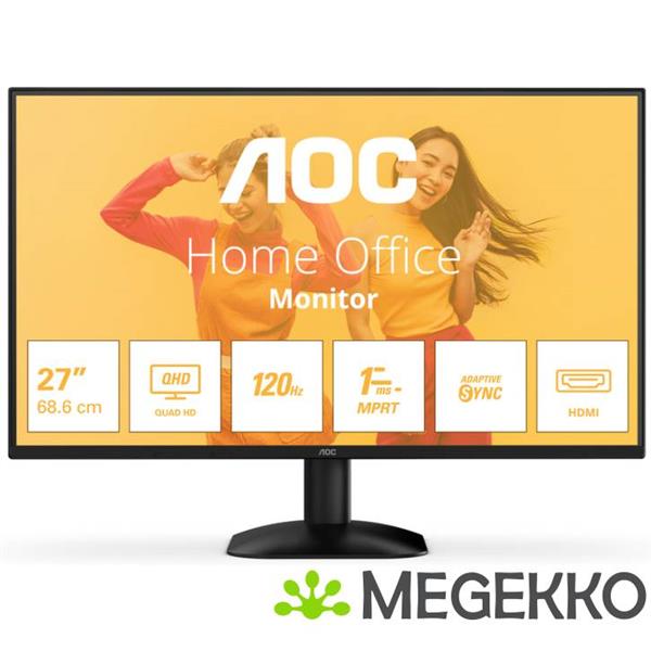 Grote foto aoc b3 q27b35s3 27 qhd 120hz ips monitor computers en software overige computers en software