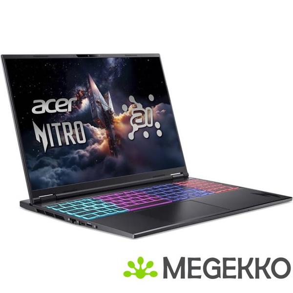 Grote foto acer nitro 16s ai an16s 61 r6nb 16 amd ryzen 7 rtx 5070 ti gaming laptop computers en software overige computers en software