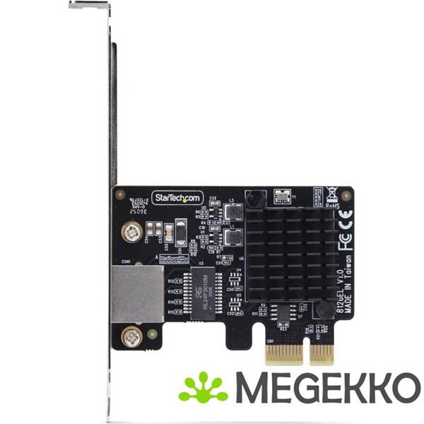 Grote foto startech.com 1 port 5g gigabit pcie ethernet adapter kaart 5g 2.5g 1g 100m 10m pci express netwerkk computers en software netwerkkaarten routers en switches