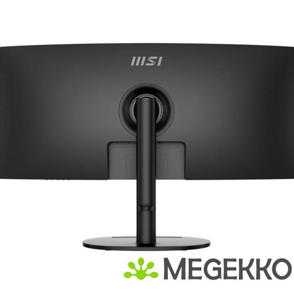 Grote foto msi modern md342cqp 34 wide quad hd curved va usb c monitor computers en software overige computers en software