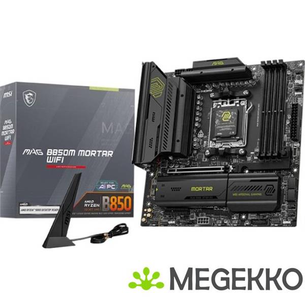 Grote foto msi mag b850m mortar wifi computers en software moederborden