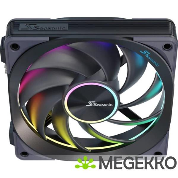 Grote foto seasonic magflow argb 1 fan kit computers en software overige computers en software