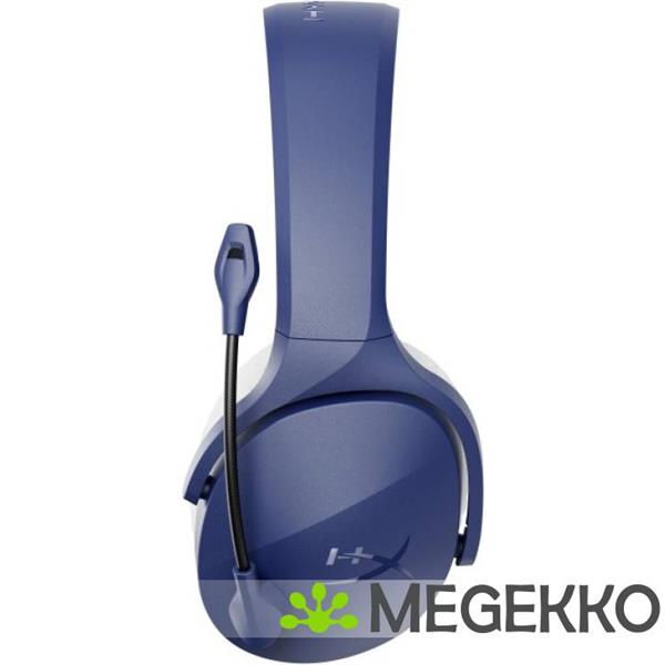 Grote foto hyperx cloud jet draadloze headset in blauw audio tv en foto koptelefoons