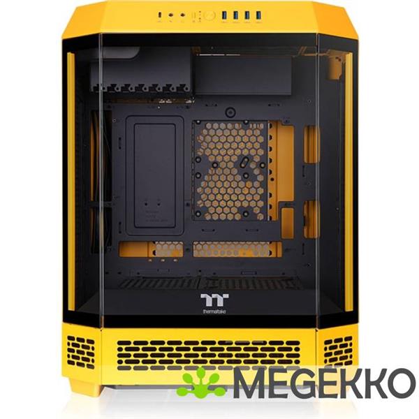 Grote foto thermaltake the tower 600 bumblebee computers en software behuizingen en kasten