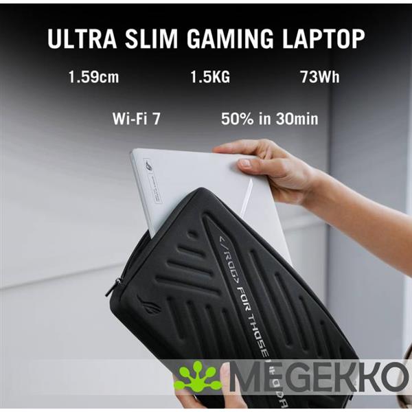 Grote foto asus rog zephyrus g14 ga403wr qs087w 14 amd ryzen ai 9 rtx 5070 ti gaming laptop computers en software overige computers en software