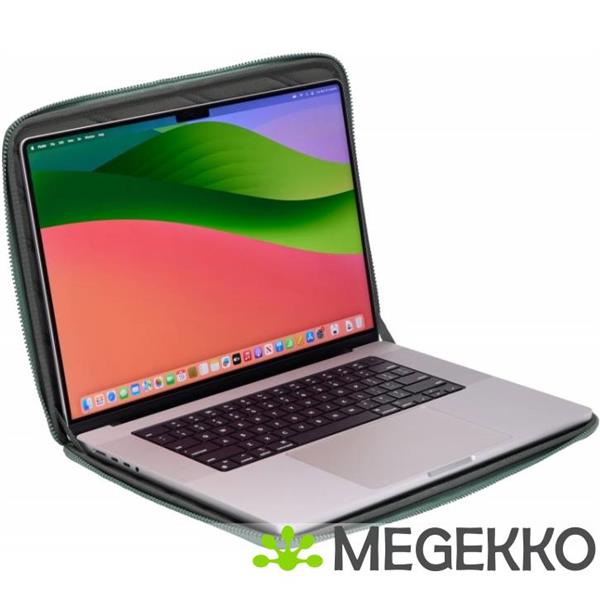 Grote foto thule tgse2557 hazy green 40 6 cm 16 opbergmap sleeve groen computers en software overige computers en software