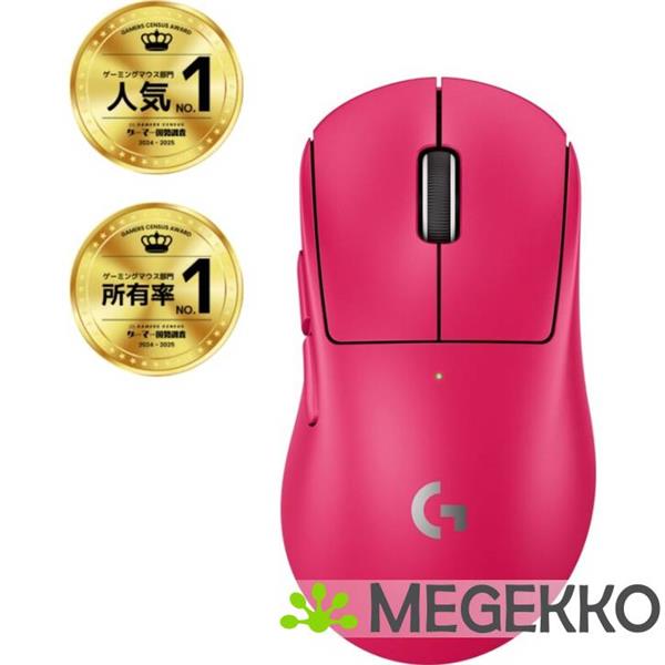 Grote foto logitech g pro x superlight 2 dex pink draadloze gaming muis computers en software overige computers en software