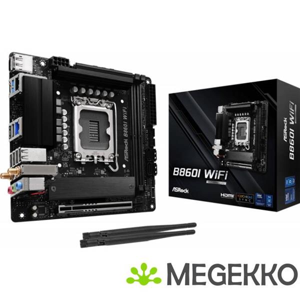 Grote foto asrock b860i wifi computers en software moederborden
