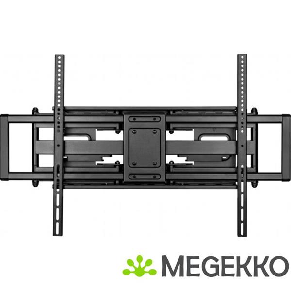 Grote foto gembird wm 120st 01 tv bevestiging 3 05 m 120 zwart computers en software overige computers en software