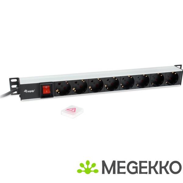 Grote foto equip 333308 energiedistributie 8 ac uitgang en 1u zwart zilver computers en software overige