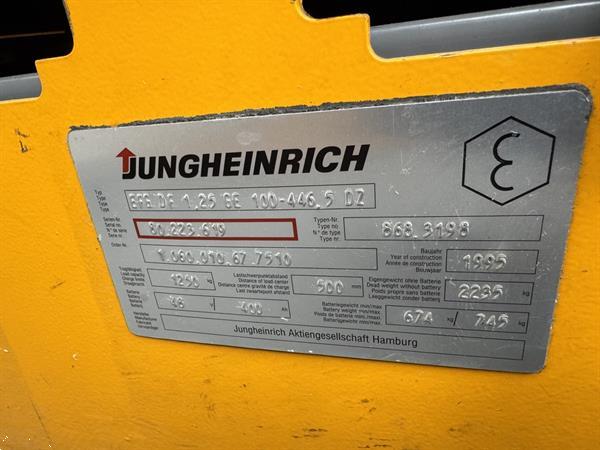 Grote foto vs 22792 elektrische triplex heftruck jungheinrich agrarisch heftrucks
