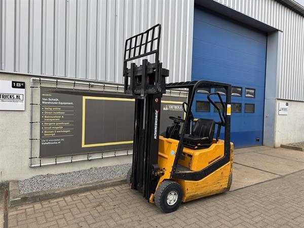 Grote foto vs 22792 elektrische triplex heftruck jungheinrich agrarisch heftrucks