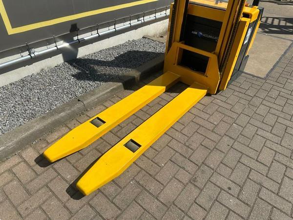 Grote foto vs 22846 elektrische stapelaar jungheinrich lange lepels doe het zelf en verbouw hefwerktuigen