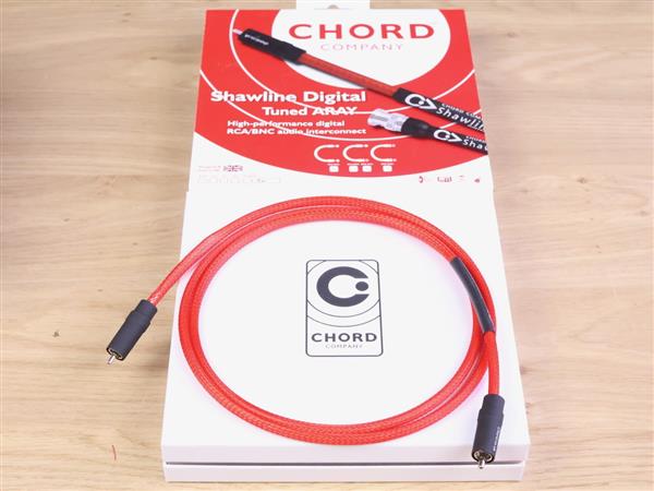 Grote foto chord company shawline digital audio interconnect rca 1 0 metre new 27 off audio tv en foto onderdelen en accessoires