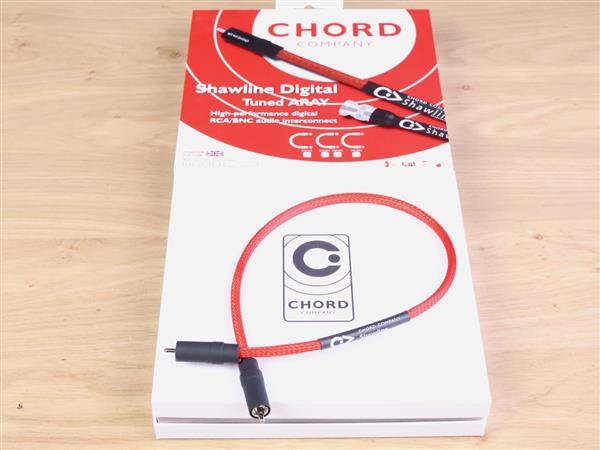 Grote foto chord company shawline digital audio interconnect rca 0 5 metre new 27 off audio tv en foto onderdelen en accessoires