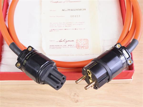 Grote foto kondo audio note acc persimmon audio power cable 2 0 metre audio tv en foto onderdelen en accessoires
