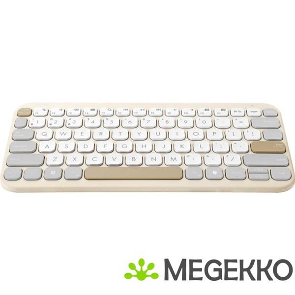 Grote foto asus kw100 keyboard bg ui 80 toetsenbord universeel bluetooth beige computers en software toetsenborden