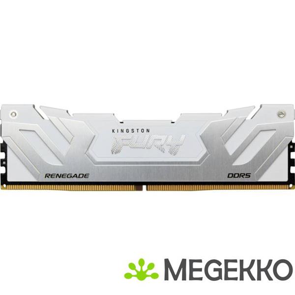 Grote foto kingston ddr5 fury renegade white 1x24gb 8800 cudimm computers en software overige computers en software