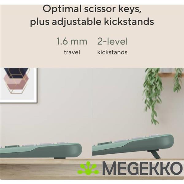 Grote foto asus kw100 keyboard bg ui 80 toetsenbord universeel bluetooth beige computers en software toetsenborden