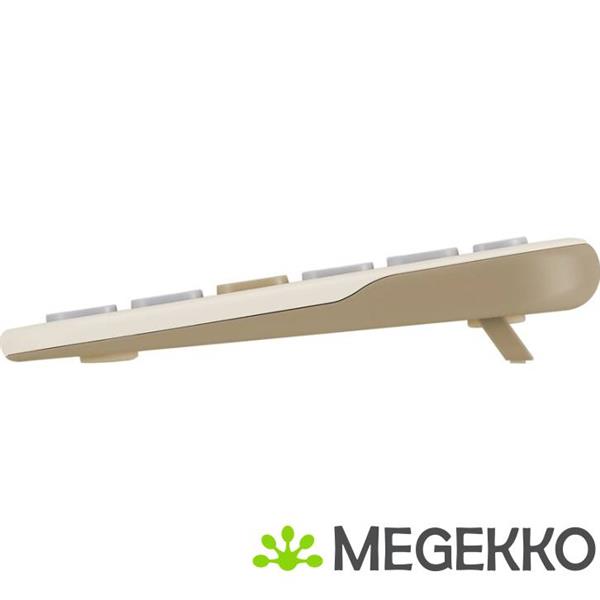 Grote foto asus kw100 keyboard bg ui 80 toetsenbord universeel bluetooth beige computers en software toetsenborden