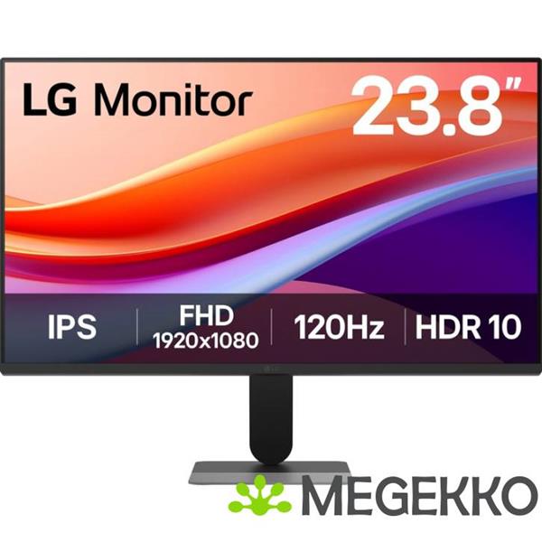 Grote foto lg 24u411a b 24 full hd 120hz ips monitor computers en software overige computers en software